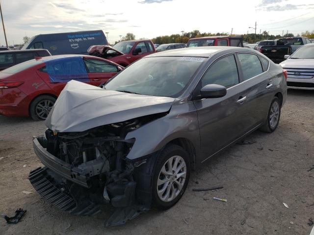 NISSAN SENTRA S 2019 with VIN 3N1AB7AP4KL625545 - Photo from auction