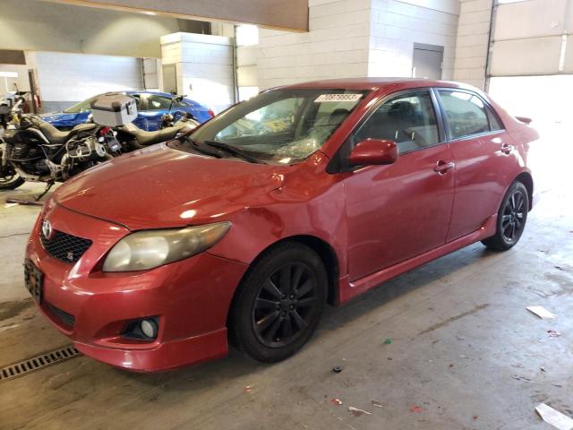 TOYOTA COROLLA BA 2009 with VIN 2T1BU40E69C190339 - Photo from auction