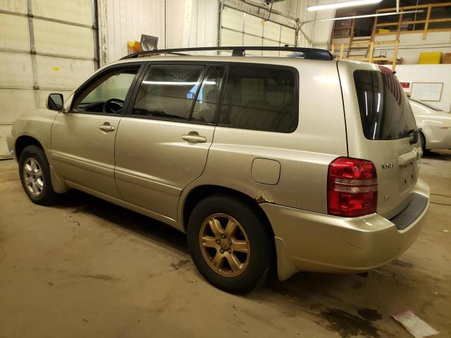 Photo 2 from auction – 2002 TOYOTA HIGHLANDER with VIN JTEGF21A020054185