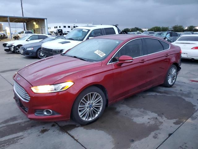 FORD FUSION SE 2013 with VIN 3FA6P0HRXDR260510 - Photo from auction