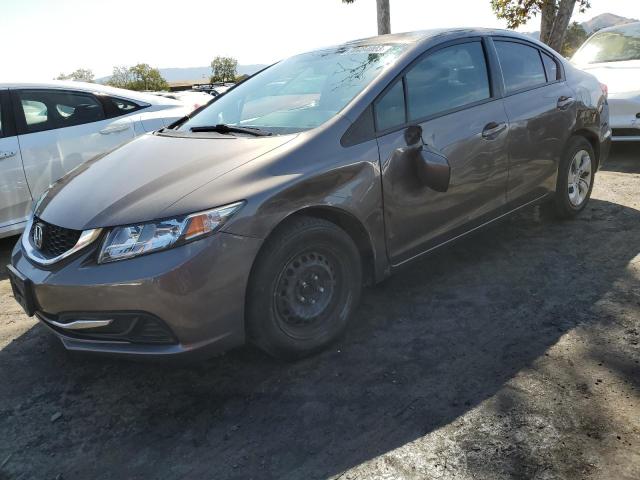 Photo 1 from auction – 2013 HONDA CIVIC LX with VIN 19XFB2F51DE262707