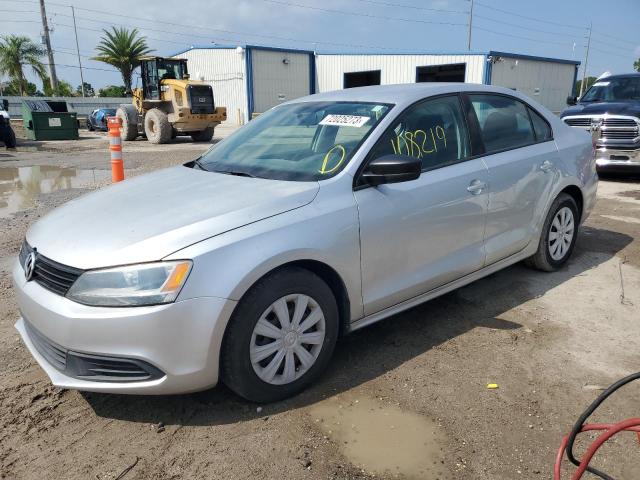 VOLKSWAGEN JETTA BASE 2012 with VIN 3VW2K7AJ2CM306487 - Photo from auction