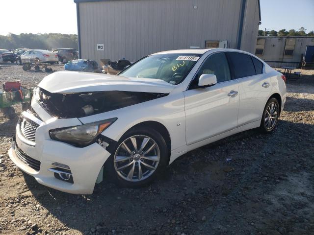 INFINITI Q50 BASE 2014 with VIN JN1BV7AR8EM697307 - Photo from auction