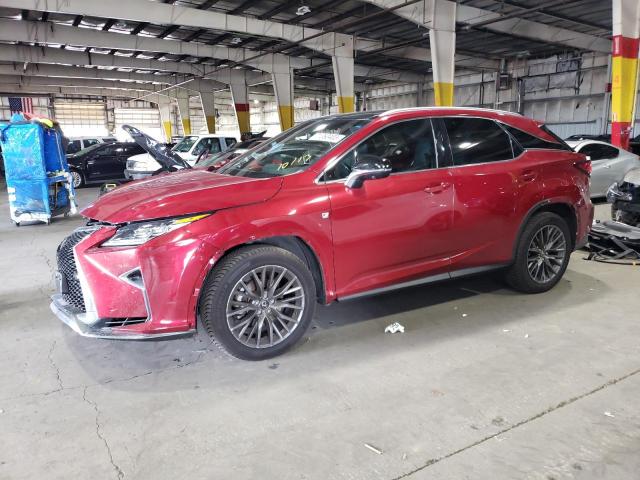 LEXUS RX 350 BAS 2017 with VIN 2T2BZMCA4HC096805 - Photo from auction