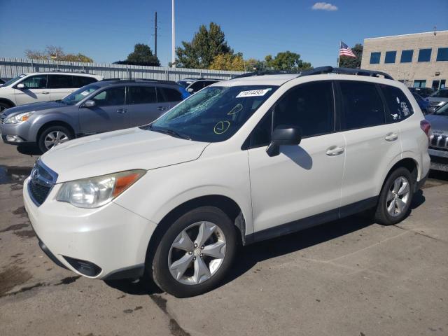 SUBARU FORESTER 2 2015 with VIN JF2SJABC8FH489293 - Photo from auction