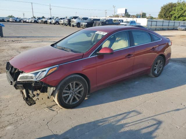 HYUNDAI SONATA SE 2015 with VIN 5NPE24AF9FH204396 - Photo from auction