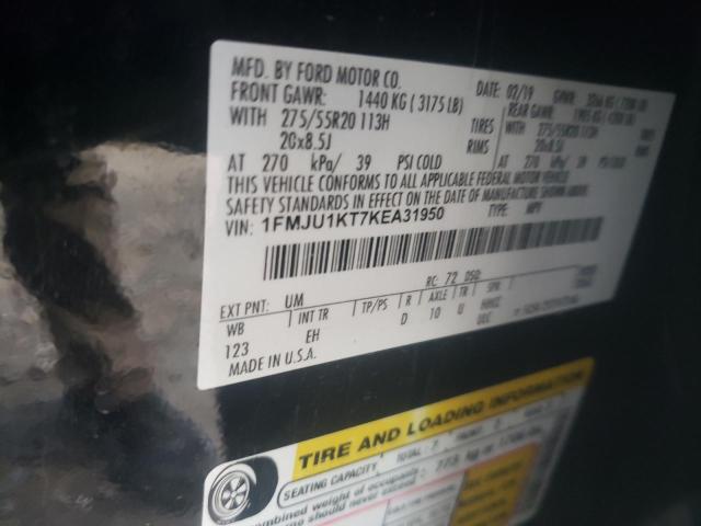 Photo 14 from auction – 2019 FORD EXPEDITION with VIN 1FMJU1KT7KEA31950