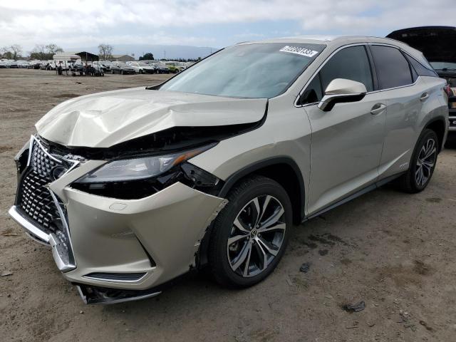 LEXUS RX 450H 2021 with VIN 2T2HGMDAXMC069066 - Photo from auction