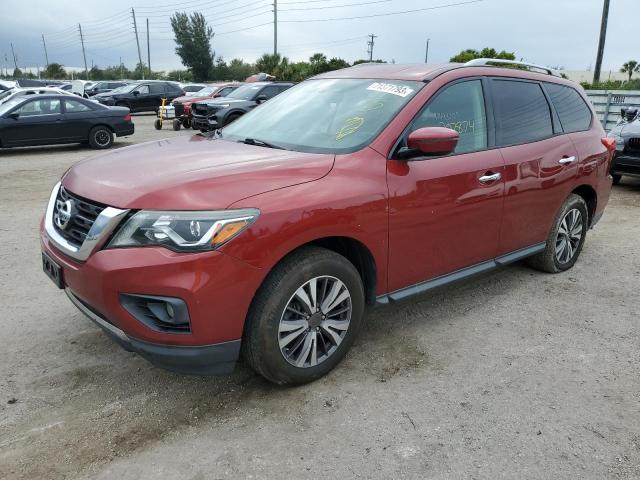 Photo 1 from auction – 2017 NISSAN PATHFINDER with VIN 5N1DR2MM6HC636380