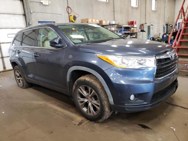 Photo 4 from auction – 2015 TOYOTA HIGHLANDER with VIN 5TDJKRFH6FS125638