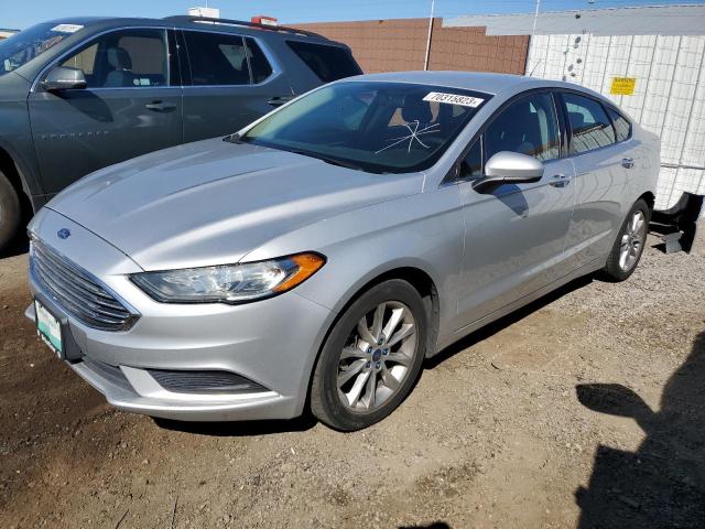 FORD FUSION SE 2017 with VIN 3FA6P0H75HR143258 - Photo from auction
