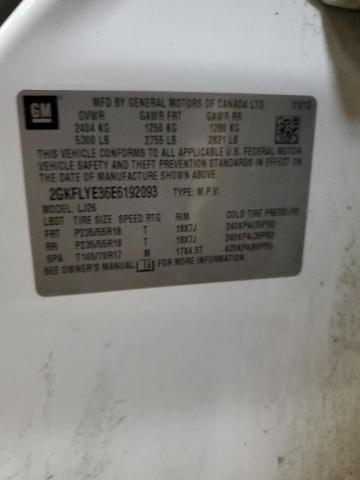 Photo 14 from auction – 2014 GMC TERRAIN SL with VIN 2GKFLYE36E6192093