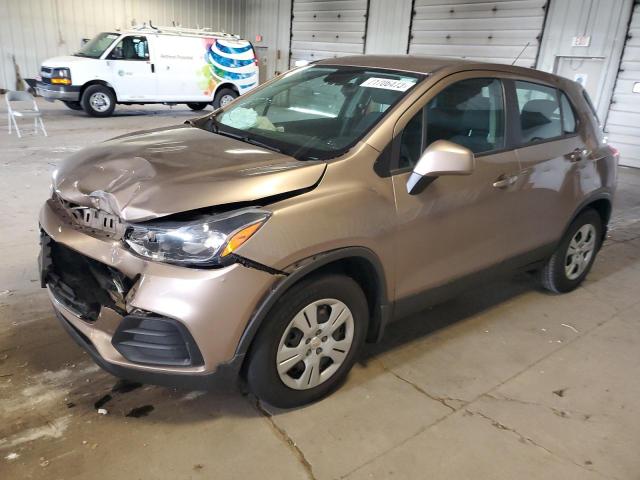 CHEVROLET TRAX LS 2018 with VIN 3GNCJKSB2JL314104 - Photo from auction
