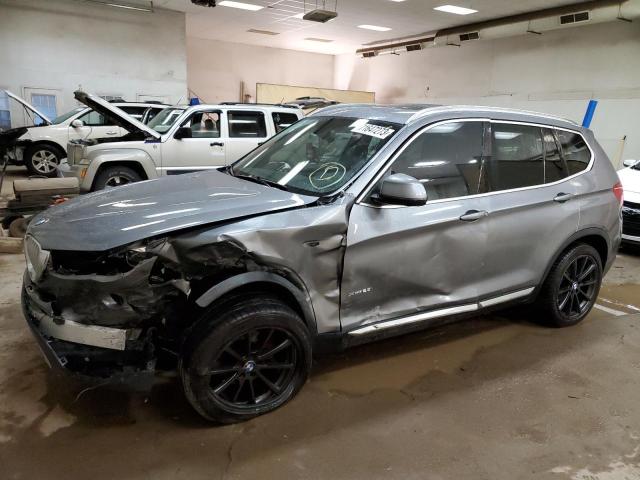 BMW X3 XDRIVE2 2016 with VIN 5UXWX9C56G0D76389 - Photo from auction