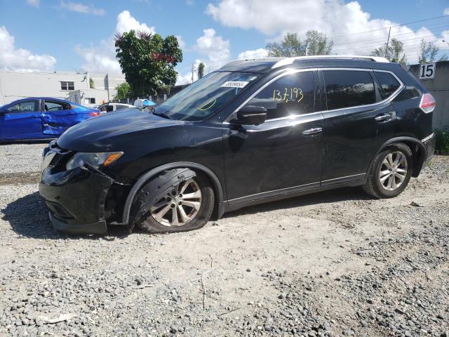 NISSAN ROGUE S 2015 with VIN KNMAT2MT7FP547648 - Photo from auction