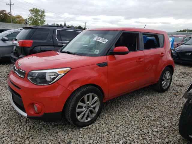 KIA SOUL + 2018 with VIN KNDJP3A54J7549690 - Photo from auction