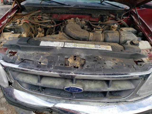 Photo 11 from auction – 1998 FORD F150 with VIN 1FTZX1762WNC00523