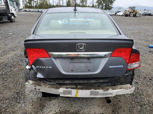 Photo 6 from auction – 2010 HONDA CIVIC HYBR with VIN JHMFA3F29AS003601