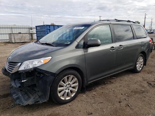TOYOTA SIENNA XLE 2012 with VIN 5TDDK3DC7CS033063 - Photo from auction