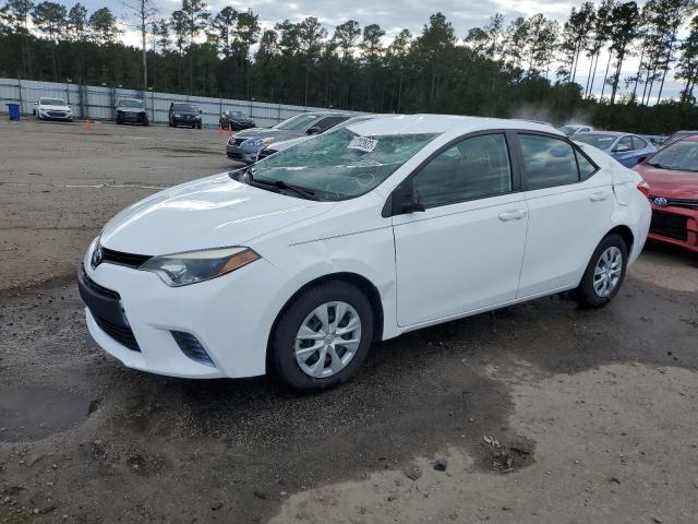 TOYOTA COROLLA L 2015 with VIN 2T1BURHE8FC301213 - Photo from auction
