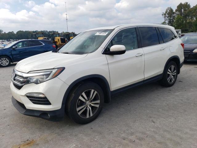 HONDA PILOT EXLN 2017 with VIN 5FNYF5H74HB016912 - Photo from auction