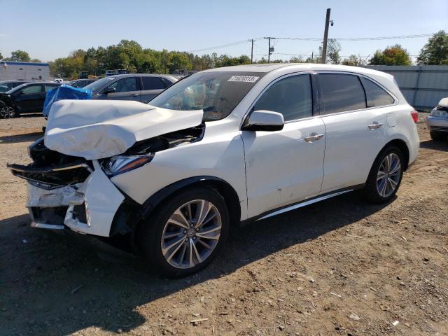 ACURA MDX TECHNO 2017 with VIN 5J8YD4H54HL006653 - Photo from auction