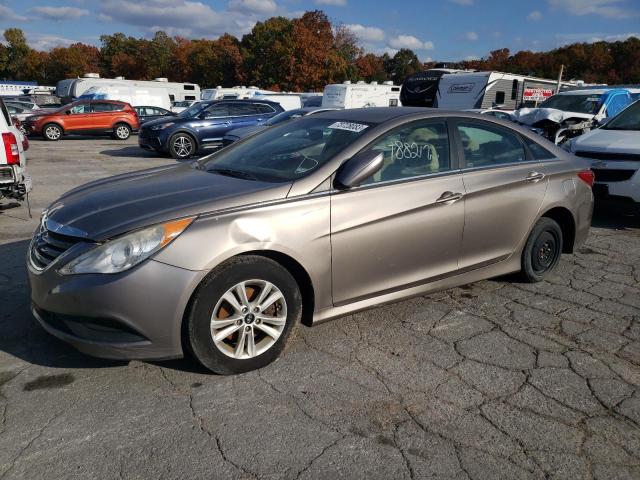 HYUNDAI SONATA GLS 2014 with VIN 5NPEB4AC8EH901482 - Photo from auction