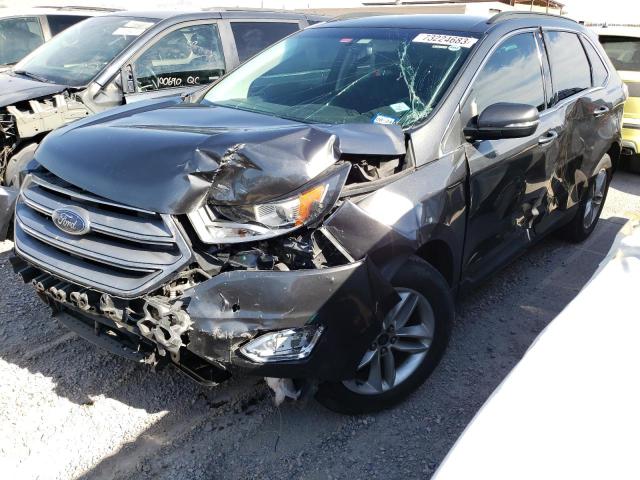 FORD EDGE SEL 2017 with VIN 2FMPK3J81HBB03853 - Photo from auction
