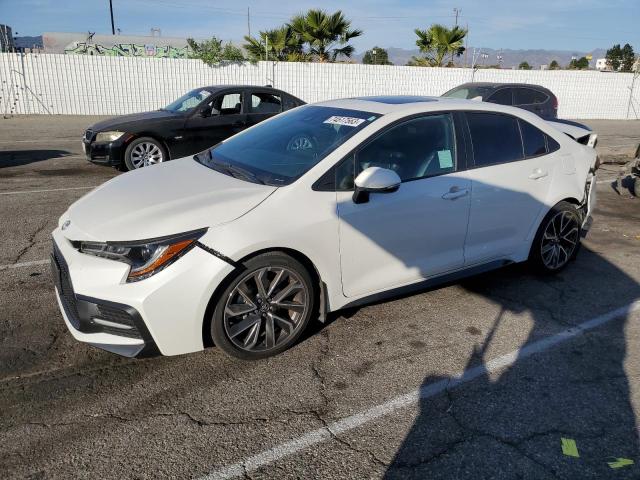 TOYOTA COROLLA XS 2020 with VIN 5YFT4RCE1LP041597 - Photo from auction