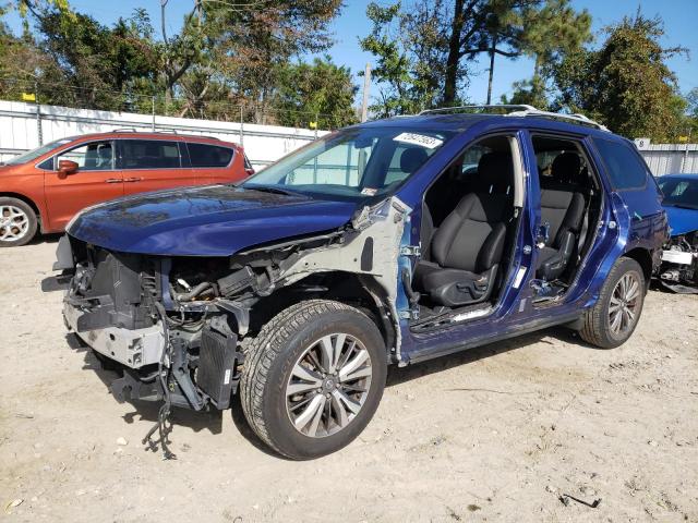 NISSAN PATHFINDER 2018 with VIN 5N1DR2MN7JC654501 - Photo from auction
