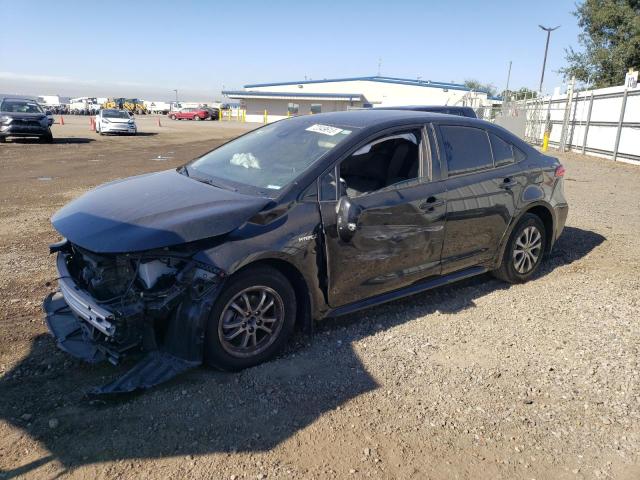 TOYOTA COROLLA LE 2021 with VIN JTDEAMDEXMJ007523 - Photo from auction