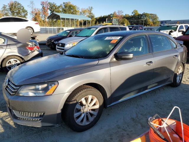VOLKSWAGEN PASSAT S 2015 with VIN 1VWAT7A36FC056848 - Photo from auction