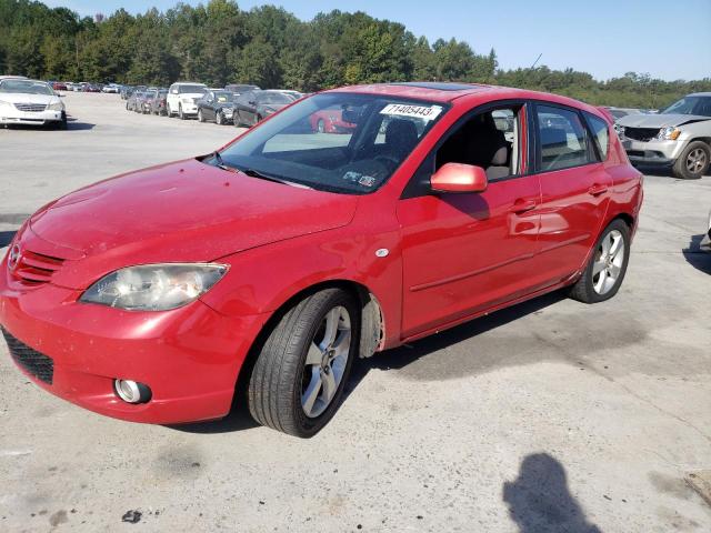 MAZDA 3 HATCHBAC 2004 with VIN JM1BK343041151140 - Photo from auction