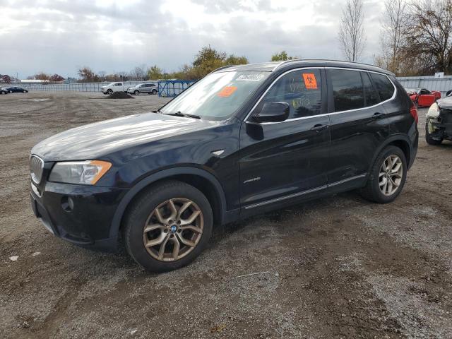 BMW X3 XDRIVE2 2013 with VIN 5UXWX9C57D0D07643 - Photo from auction