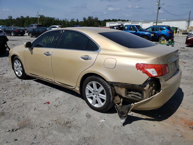 Photo 2 from auction – 2008 LEXUS ES 350 with VIN JTHBJ46G782256278