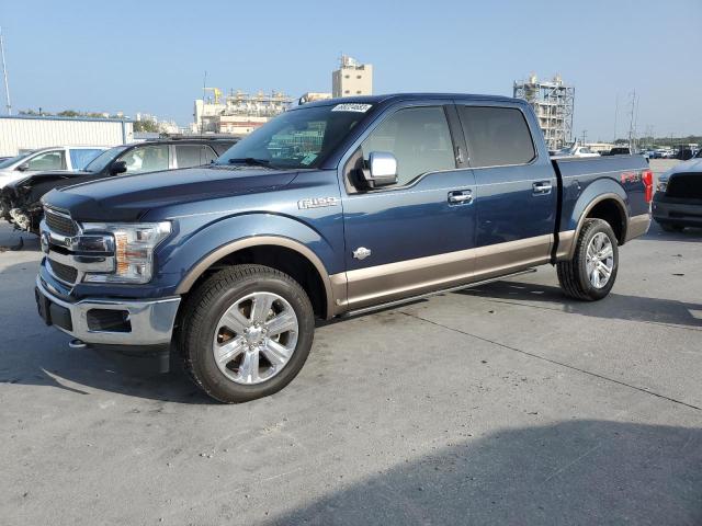 FORD F150 SUPER 2018 with VIN 1FTEW1E59JFC10142 - Photo from auction
