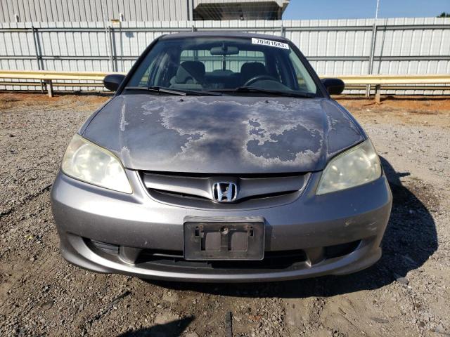 Photo 5 from auction – 2005 HONDA CIVIC LX with VIN 2HGES16545H585498