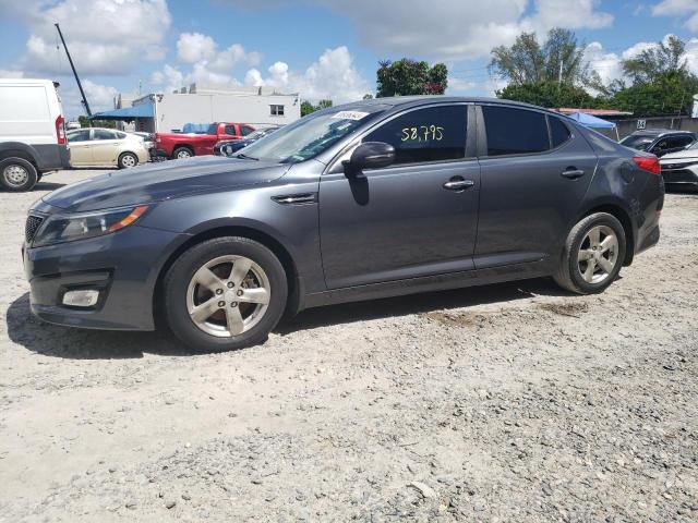 KIA OPTIMA LX 2015 with VIN KNAGM4A7XF5633118 - Photo from auction