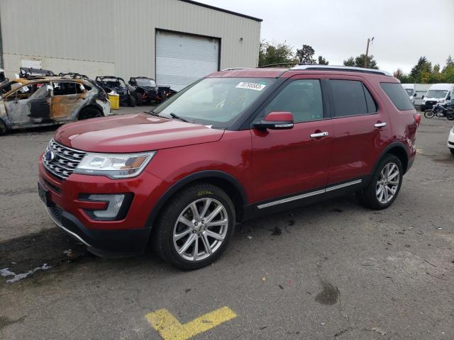 FORD EXPLORER L 2016 with VIN 1FM5K8F8XGGC09531 - Photo from auction