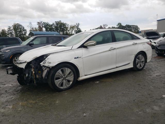 HYUNDAI SONATA 2013 with VIN KMHEC4A48DA100509 - Photo from auction