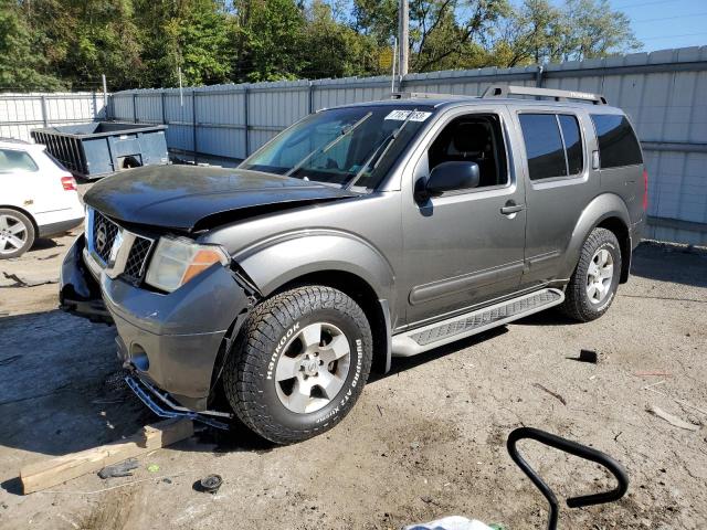 NISSAN PATHFINDER 2007 with VIN 5N1AR18W97C642620 - Photo from auction