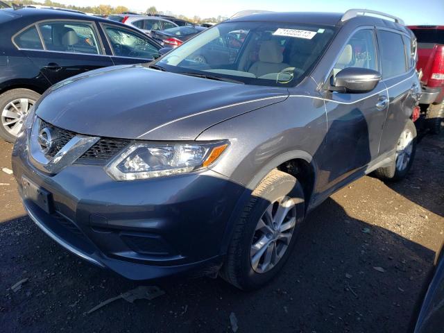 NISSAN ROGUE S 2015 with VIN KNMAT2MV6FP516036 - Photo from auction