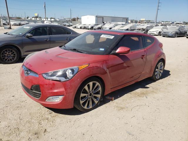 HYUNDAI VELOSTER 2013 with VIN KMHTC6AD7DU088970 - Photo from auction