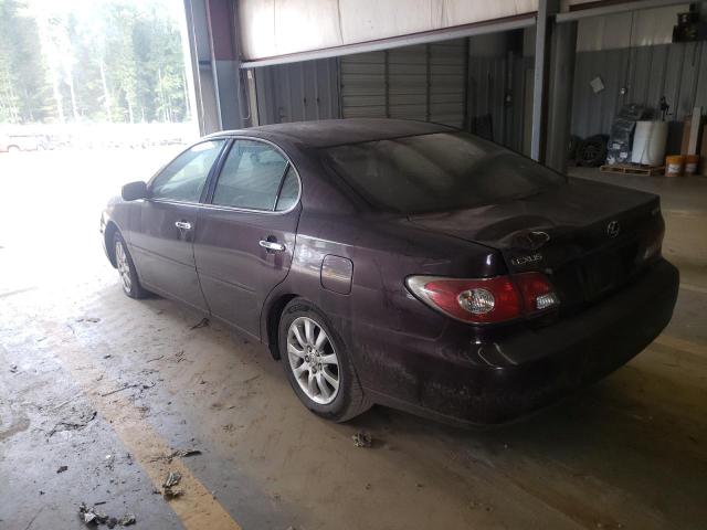 Photo 2 from auction – 2003 LEXUS ES 300 with VIN JTHBF30G030089769