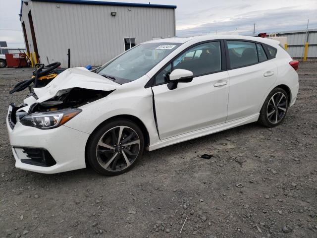 SUBARU IMPREZA SP 2022 with VIN 4S3GTAM6XN3727792 - Photo from auction