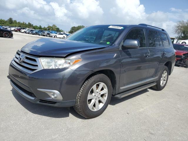 TOYOTA HIGHLANDER 2012 with VIN 5TDZK3EH9CS085780 - Photo from auction