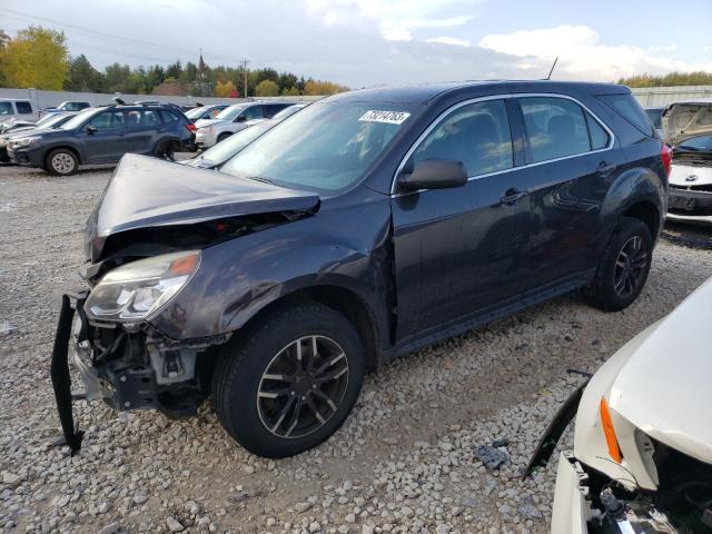 CHEVROLET EQUINOX LS 2016 with VIN 2GNFLEEK9G6171606 - Photo from auction