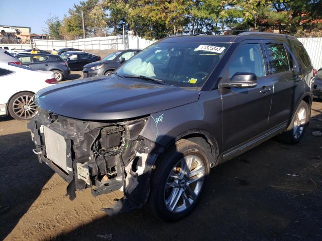 FORD EXPLORER X 2017 with VIN 1FM5K8D80HGD81894 - Photo from auction