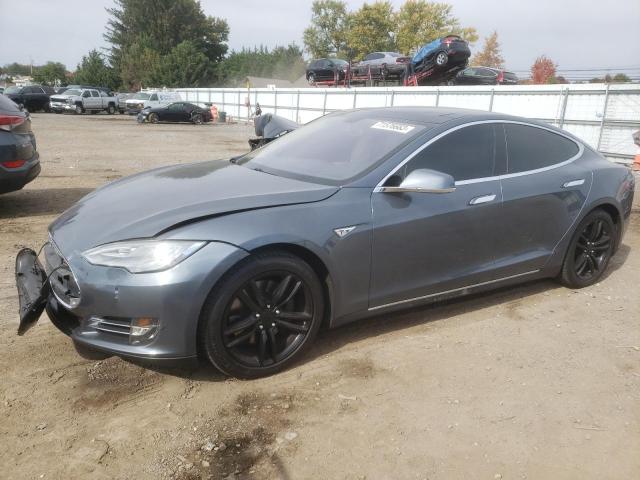 TESLA MODEL S 2013 with VIN 5YJSA1CGXDFP27299 - Photo from auction