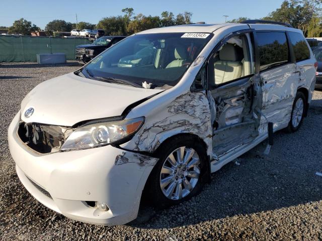 TOYOTA SIENNA XLE 2011 with VIN 5TDYK3DC1BS145258 - Photo from auction